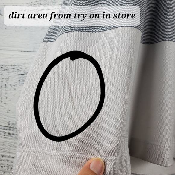 Lululemon Tech Pique Polo Shirt Men’s XXL New With Flaw Store Pull Activewear - Picture 6 of 11